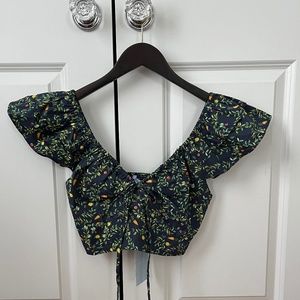 NWT - Hill House Home - The Alexa Top - Midnight Garden